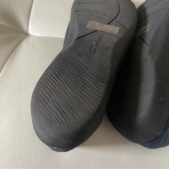 Clarks Sillian Jetay navy blue size 8 NWOT cloud steppers - Picture 8 of 10